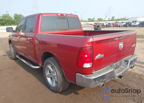 2012 Ram 1500 Slt z USA, uszkodzony, nr VIN 1C6RD7LT8CS229603